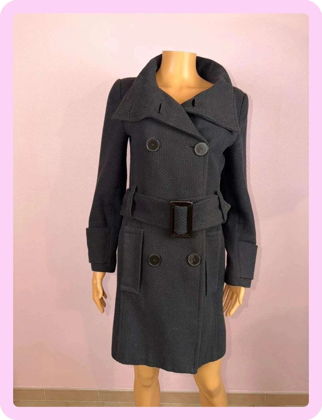 Zara women's coat clean size m super condition – photo 2